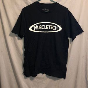 black tee muscletech